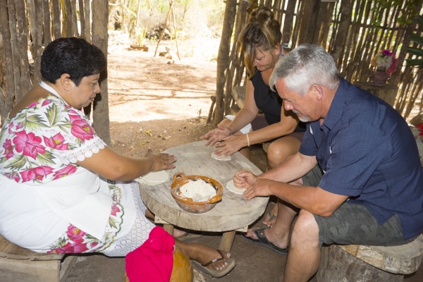 Enjoy a Mayan Breakfast in a Mayan Hut